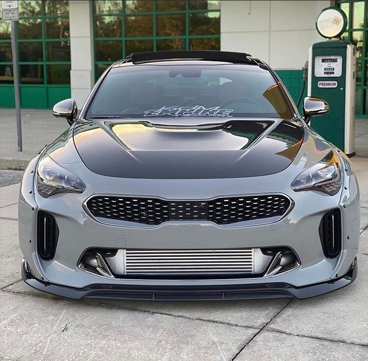 SBGT Kia Stinger Carbon Fiber Front Splitter    Shipping included