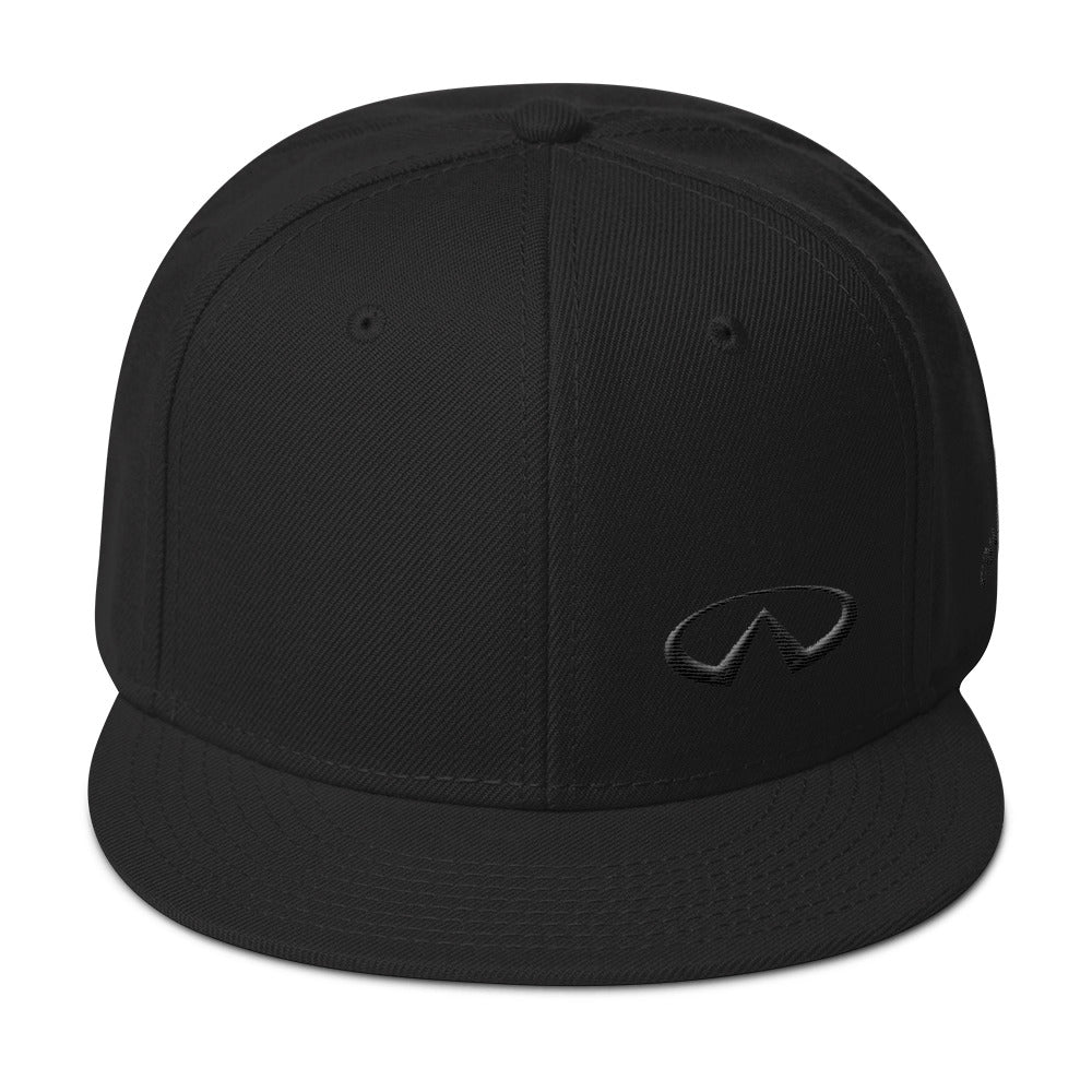 Infiniti Logo "Murdered Out" Snapback Hat