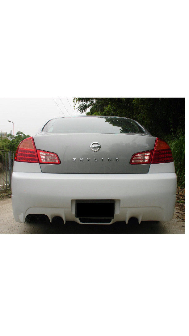 SBGT  03-04 Infiniti G35 Sedan Rear Bumper