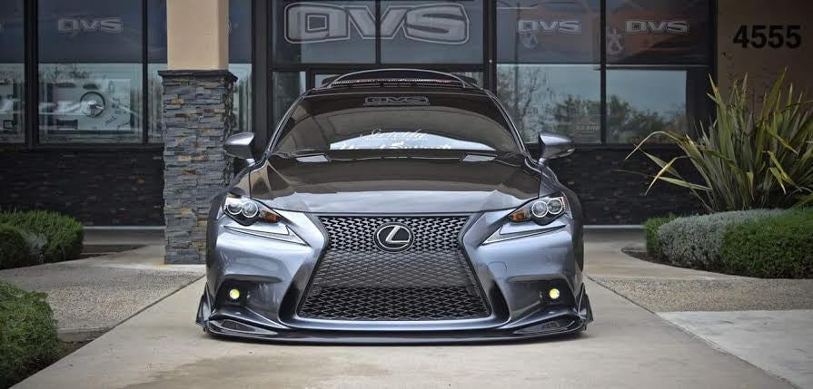 TV-style carbon fiber hood for 2014-up Lexus IS 250/350